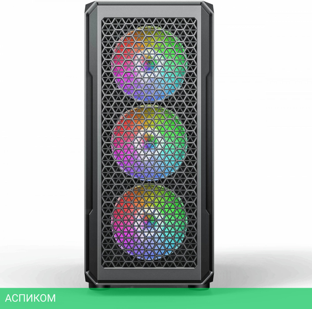 Корпус Accord 3338 черный без БП (ACC-3338)