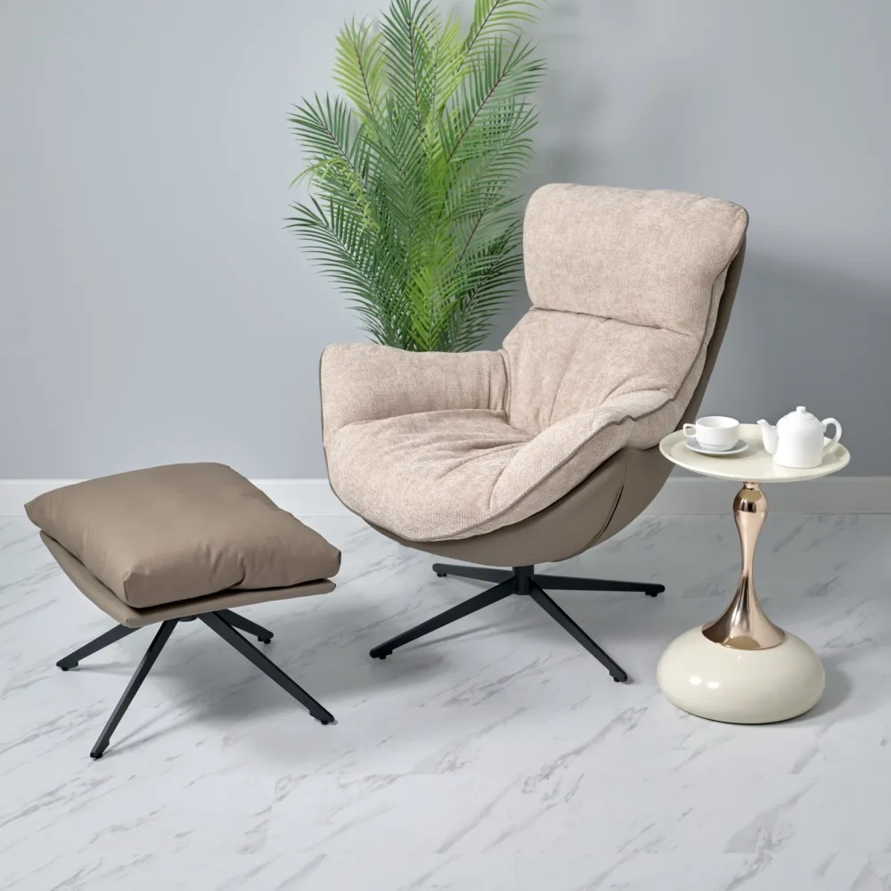 Кофейный столик Bradex Home Angel 40x55см, белый, металл