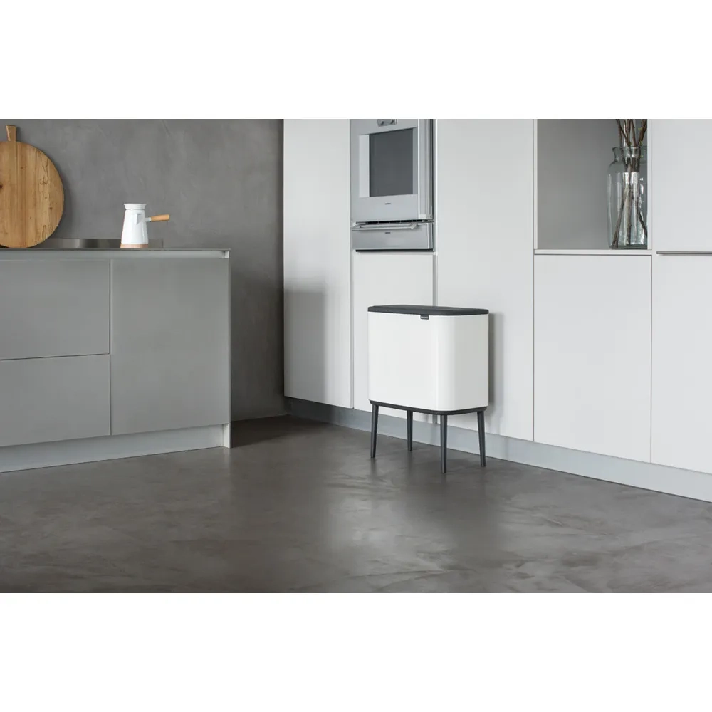 Brabantia Контейнер для мусора Bo Touch 3x11 л белый EAN 8710755313523