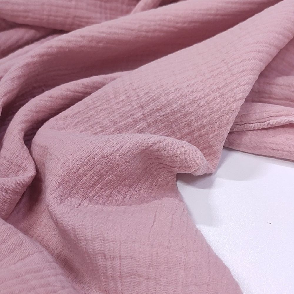 Муслин двухслойный «Пудра»