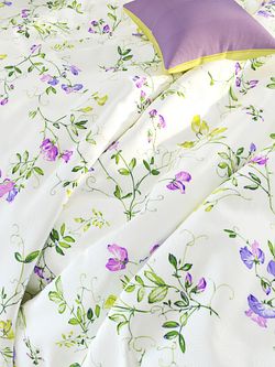 Постельное белье Сказка "Душистый горошек" 2-спальный Наволочка 70х70 см 2 шт Простынь 240х215 см Пододеяльник 175х215 см, перкаль