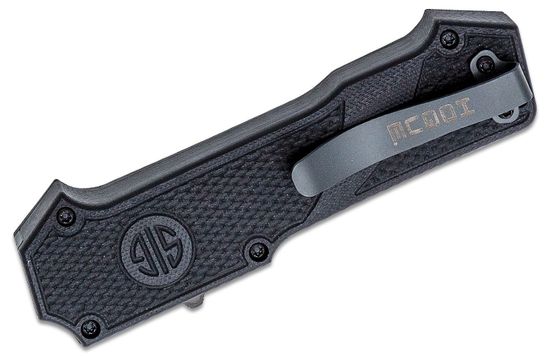 Складной нож Hogue "SIG Sauer COMPOUND" HG/36022 c клинком из стали CPM-S30V, рукоять G10 / алюминий