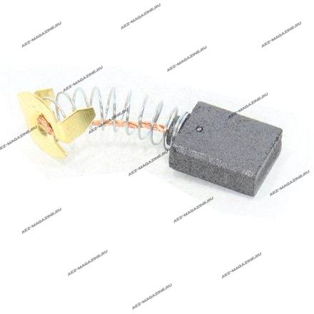 Электроугольная щетка 6,3х13,5х16 Пружина, пятак-уши (для МАКИТА СВ 153) в коробочке