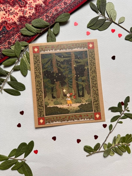 Открытка ‘тепло‘ ✨