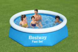 Бассейн надувной Bestway Fast Set Pools 244х61 см (57448 BW)