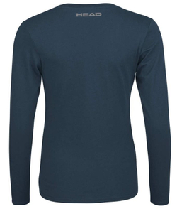 Женская теннисная футболка (dł. Рукава) Head Club 21 Linda LS - navy
