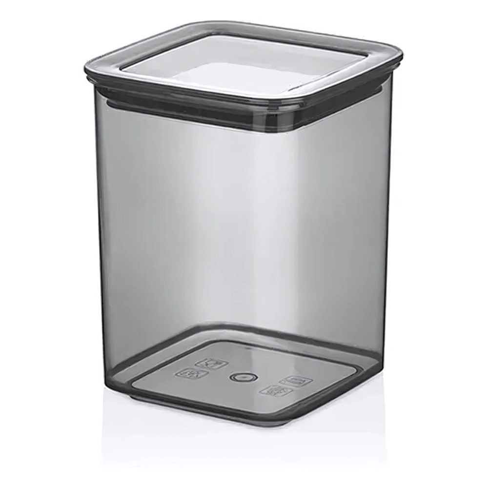 Контейнер вакуумный для сыпучих продуктов Квадратный, Элит, 1,2 л