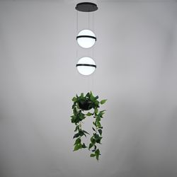Подвесной Светильник Palma Wall Lamp 2 Шара + 1 Вазон By Imperiumloft