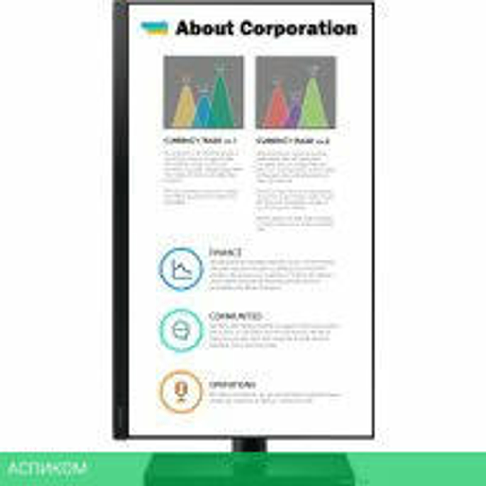 Монитор Samsung Essential T4 LF24T450FZIXCI