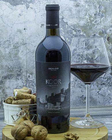 Вино Koor Красное Сухое Резервное 2015 г.у. 13,5% 0,75 л, Армения