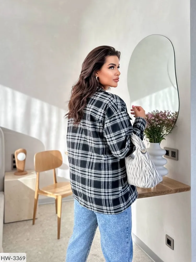 Рубашка HW-3361 Фабрика Моды