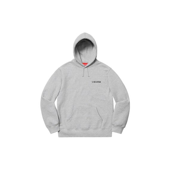 Supreme FW19 Week 6 1-800 Hooded Sweatshirt