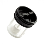 Вставка в фильтр помпы Indesit, 045027 белая, также бывает в чёрном корпусе