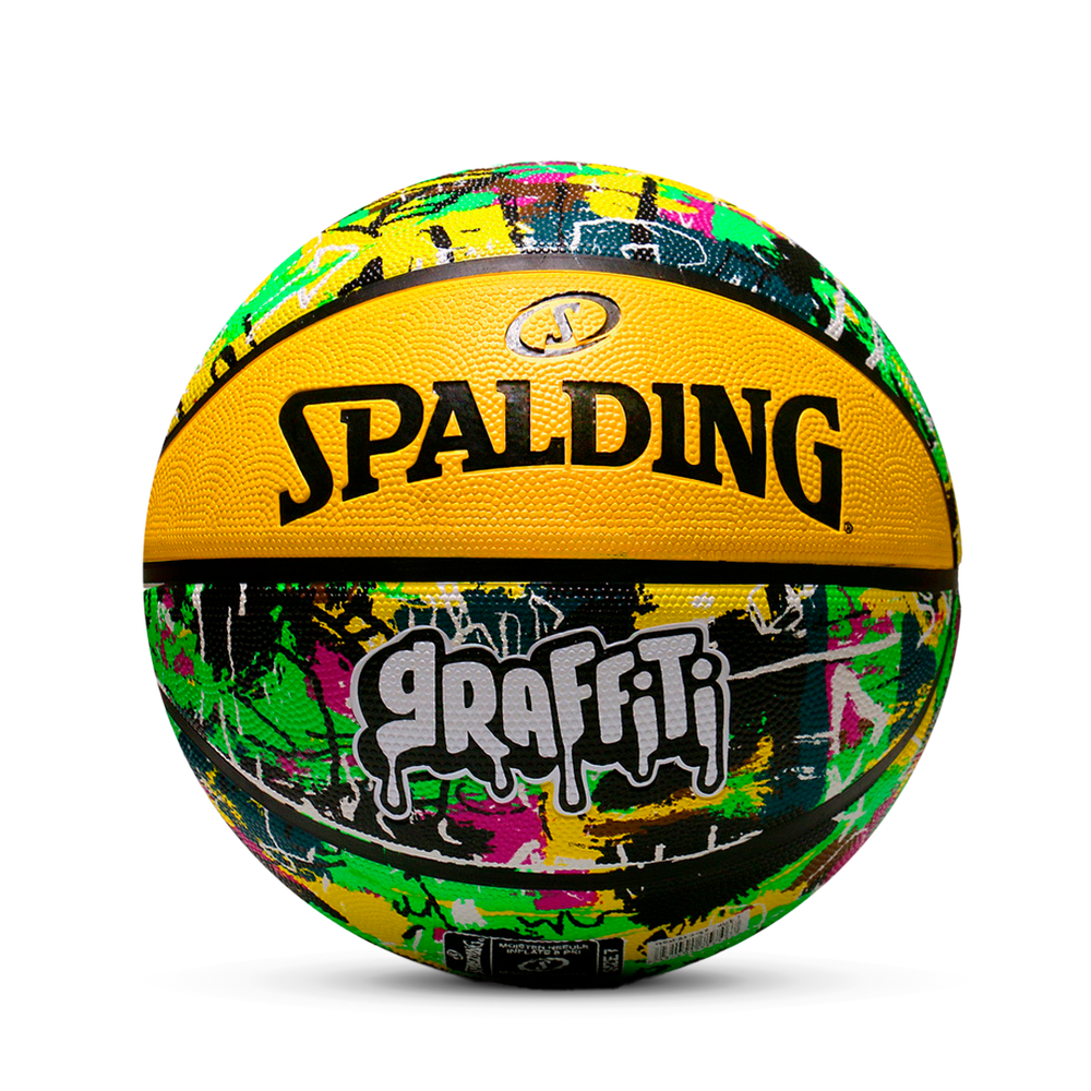 Spalding Graffiti Yellow