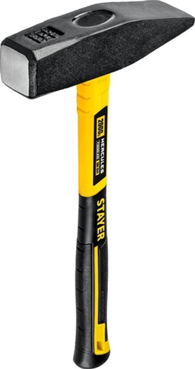 STAYER Hercules, Fiberglass, 2000 г, слесарный молоток, Professional (20050-20)