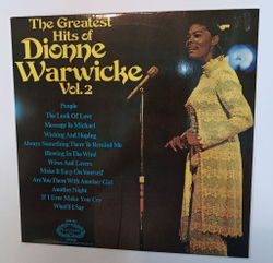 Винтажная виниловая пластинка LP The Greatest Hits Of Dionne Warwicke Vol. 2 (UK 1973)