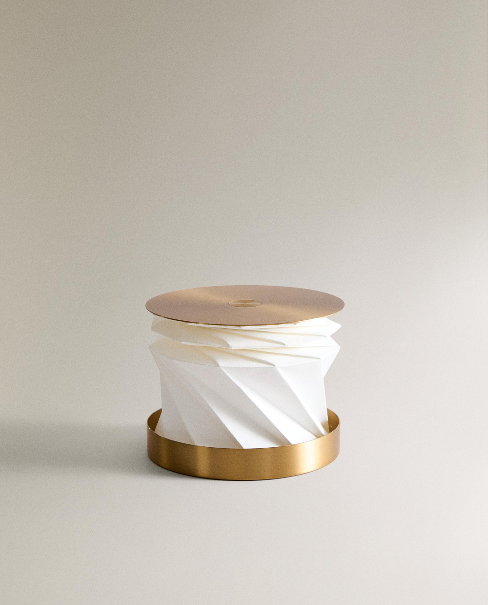 Zara Home Настольная лампа, цвет серебристый, 18.5 см