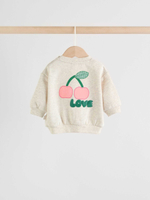 Толстовка и легинсы в комплекте для малышей Next H53-919, Молочный