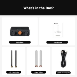 Интерфейс регулировки громкости с RGB-подсветкой Fosi Audio VOL20