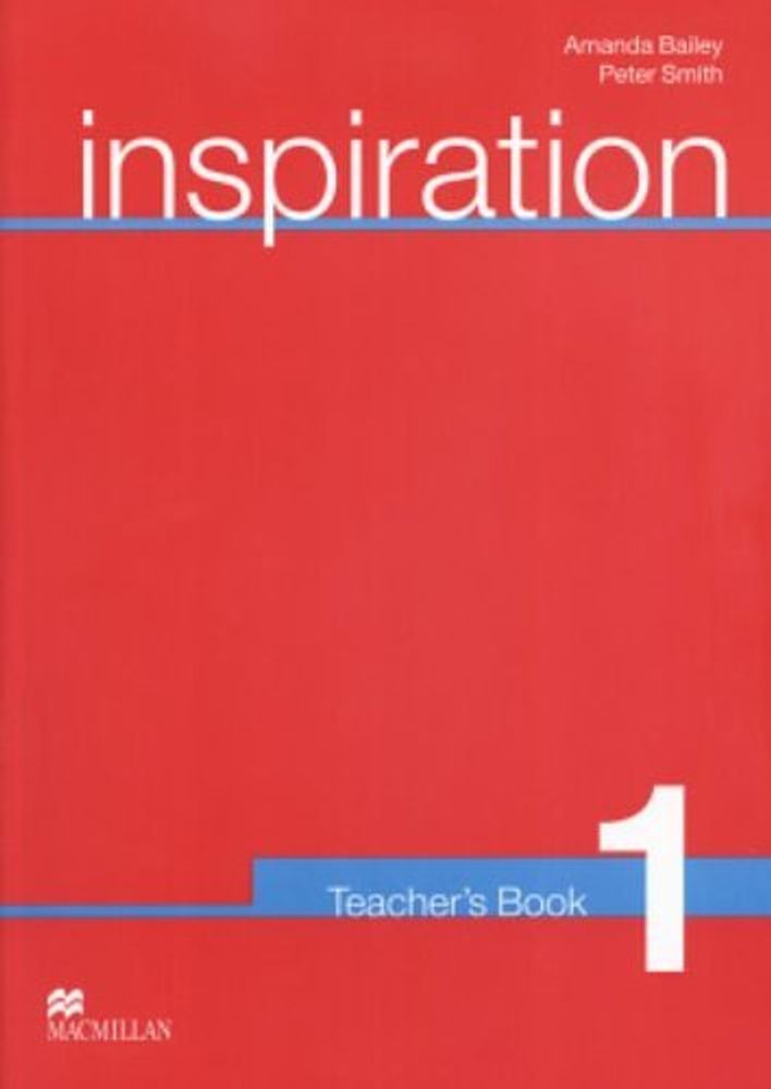 Inspiration 1 Teacher&#39;s Book