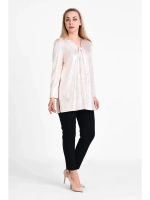 Блузка нарядная блестящая