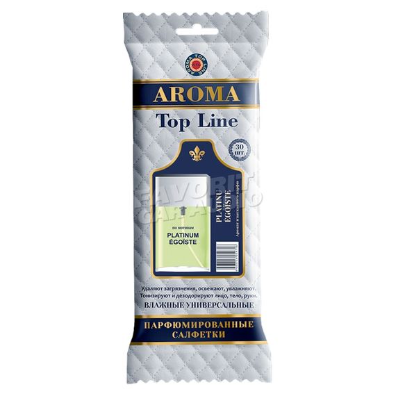 Салфетки аром. Aroma Top Line Platinum Egoiste №5