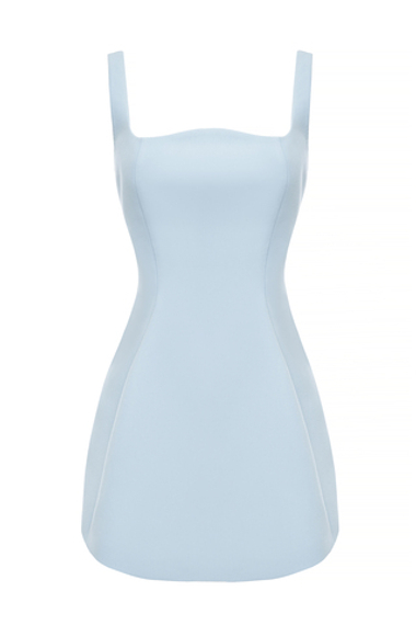 “Soulmuse” Платье мини на бретелях с открытой спиной.