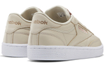 Reebok Club C Casual Low Panel Shoes Women's Brown and White