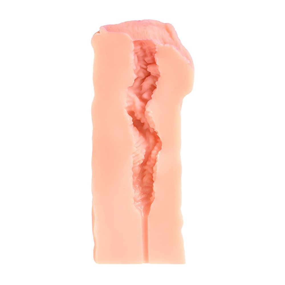 Телесный реалистичный мастурбатор-вагина 16см с вибрацией Kokos Elegance.005