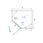 Душевая система RGW Shower Panels SP-6143-01 50140801-01 хром