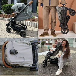 Детская прогулочная коляска Mutsy Nexo Concrete melange