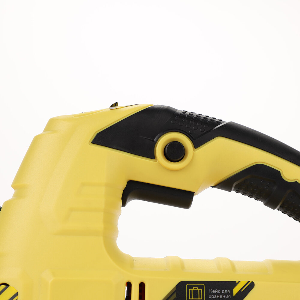 Электролобзик Hanskonner HJS0811LPE, 860 Вт желтый/черный