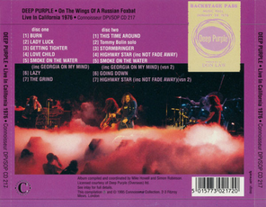 Deep Purple / On The Wings Of A Russian Foxbat — Live In California Long Beach Arena 1976 (2CD)