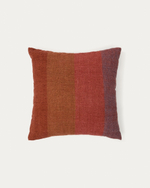 Чехол для подушки Taris из льна в красную полоску 50 x 50 см
