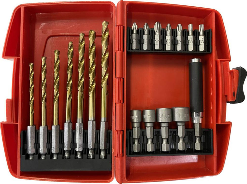 НАБОР БИТ CROWN CRV 19ШТ