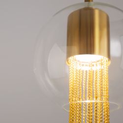 Подвесной светильник Maytoni Flusso P095PL-01BZ