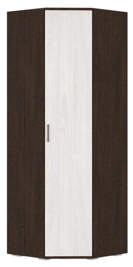 Белла bts Шкаф угловой венге / ясень белый