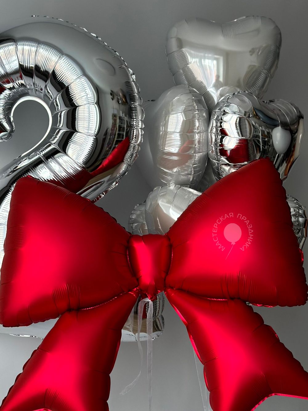 Воздушные шары для девочки на 2 годика №8888  Изображение2