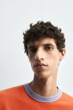 ZARA HARRY LAMBERT X DISNEY ФУТБОЛКА DONALD DUCK, КРАСНЫЙ