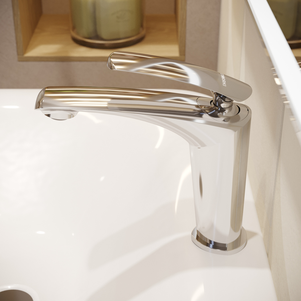 Смеситель для раковины STWORKI Гётеборг S03010CR хром