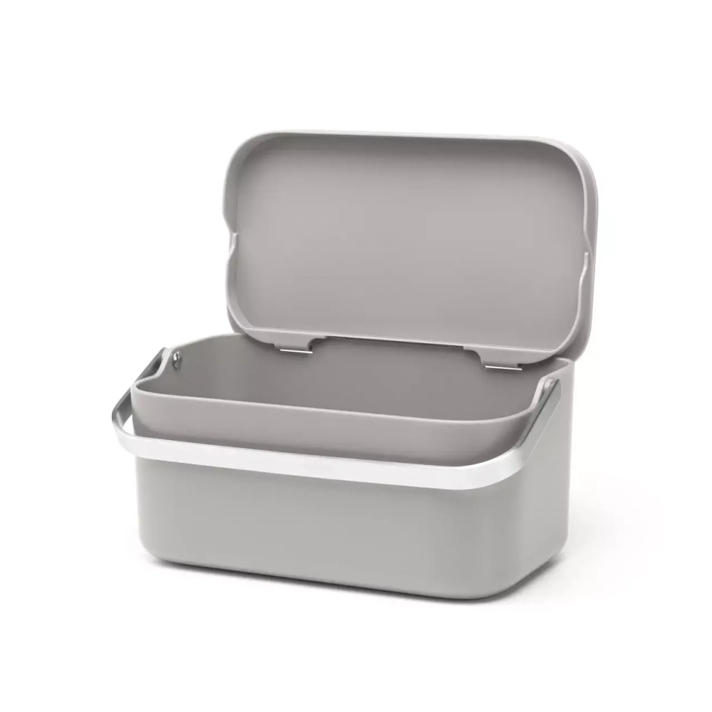 Brabantia - Контейнер для мусора Sort &amp; Go 1,8л, серый / артикул   230080  / GTIN 8710755230080