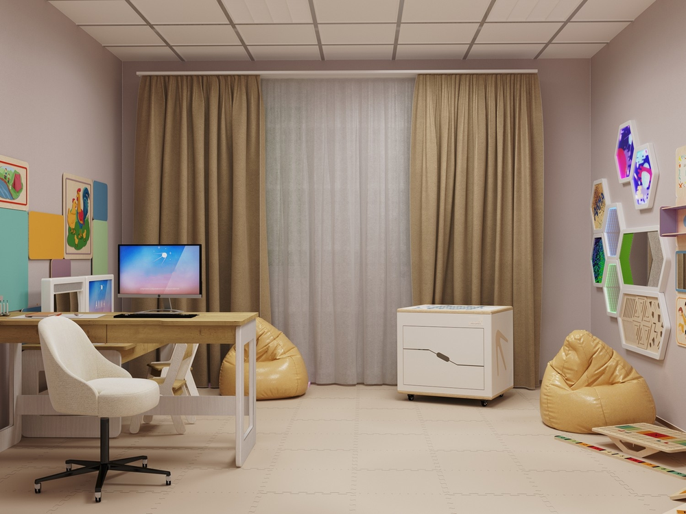 Комплект оборудования для кабинета Психолога 16 м²