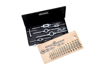 Набор метчиков комплектных и плашек NPT 1/8-1“, 32 предмета VÖLKEL 48025