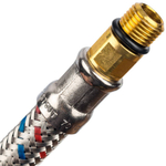 STOUT Гибкая подводка для воды M 10 (18мм) х ВР 3/8, длина 400 мм*