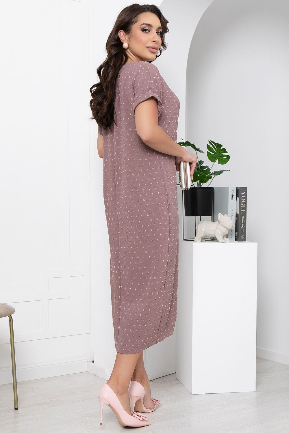 Платье "Гесиона" (капучино) П6040 LT Collection (Акция)