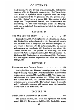 Pragmatism | James William