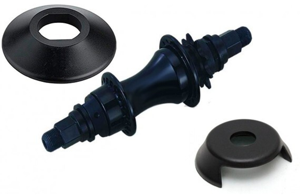 Задняя втулка CODE JASON + Хабгарды HBR-205-BLK
