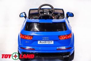 Детский электромобиль Toyland Audi Q7 синий фото №4