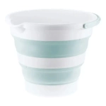 Ведро ФЛЕКС 10л складное Морская волна