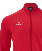 Джемпер тренировочный на молнии JÖGEL PREMIER PerFormDRY Training FZ Jacket, красный